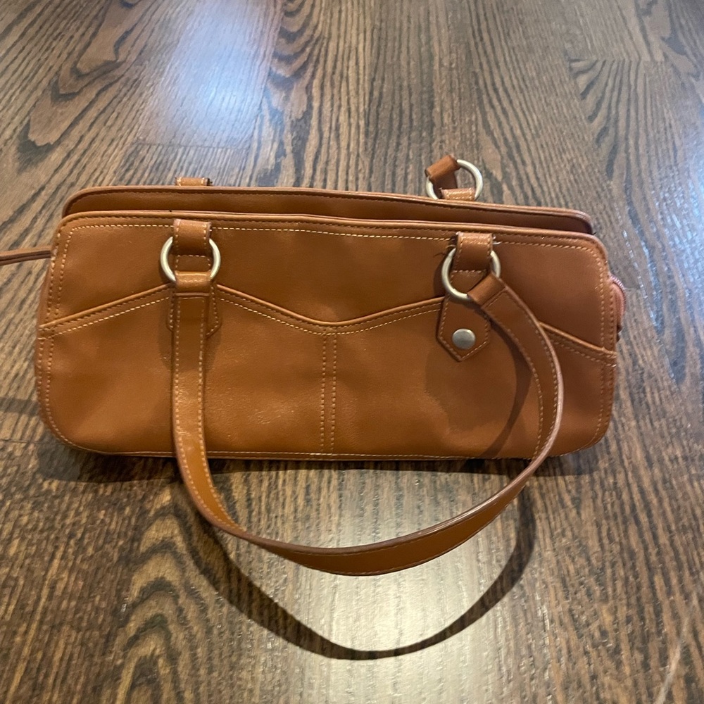 Leather brown bag